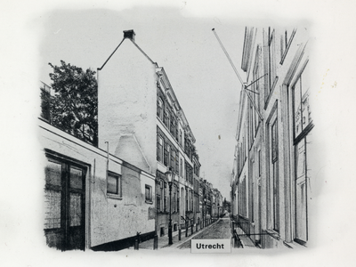 601316 Gezicht in de Brigittenstraat te Utrecht.01-01-1984-31-12-1987